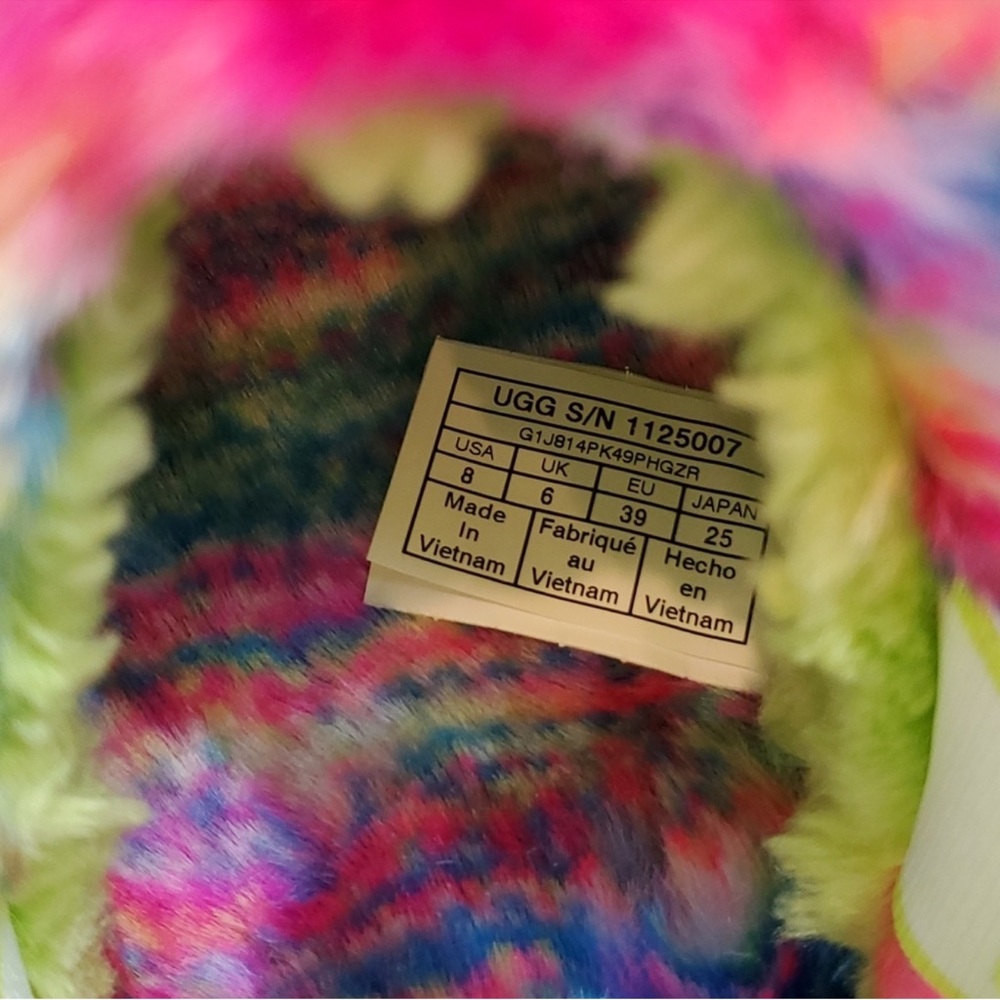 Ugg Fluff Pixelate Slingback Slippers - Picture 4 of 4